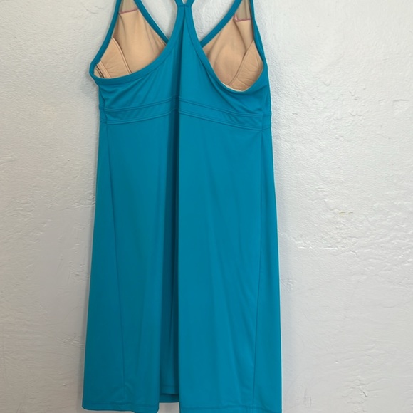 Athletica blue dress built-in bra - Picture 5 of 5